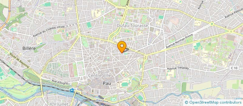 localisation de l'entreprise ATELIER ZEMONSTA à PAU
