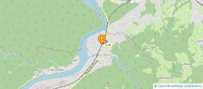 localisation de l'entreprise ATELIER ZEN  AUREC-SUR-LOIRE