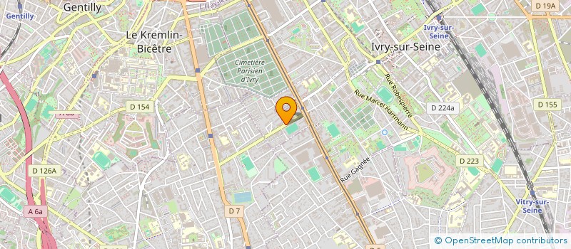 localisation de l'entreprise ATELIER ZIRYAB à IVRY-SUR-SEINE