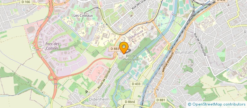 localisation de l'entreprise ATELIER ZORN à BRUNSTATT-DIDENHEIM