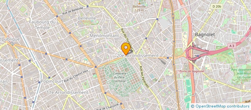localisation de l'entreprise ATELIER ZOUGZOUG à PARIS