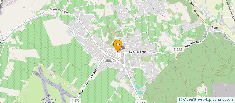 localisation de l'entreprise ATELIER ZUNINO  PUJAUT