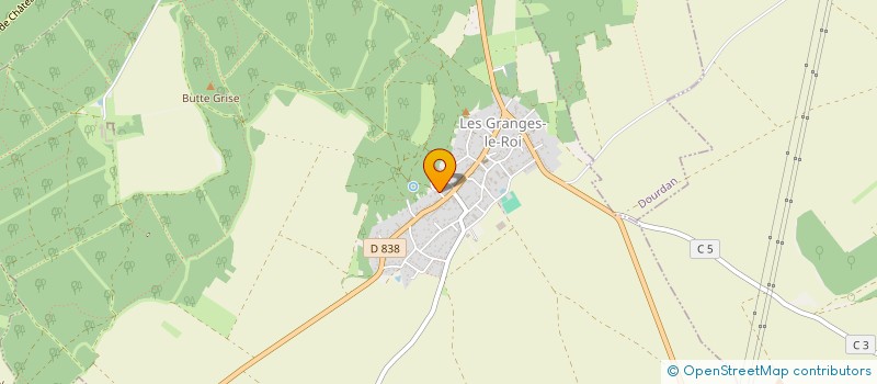 localisation de l'entreprise ATELIERLB à LES GRANGES-LE-ROI