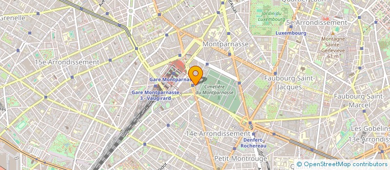 localisation de l'entreprise ATELIERS 45  PARIS