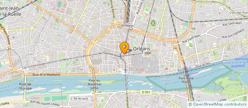 localisation de l'entreprise ATELIERS AME GROUP  ORLEANS