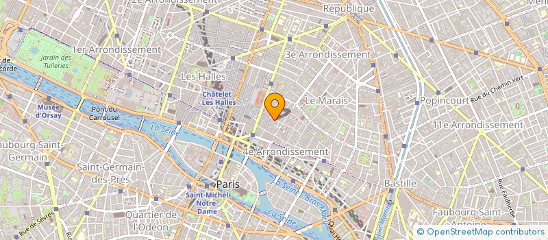 localisation de l'entreprise ATELIERS ANNA à PARIS 04