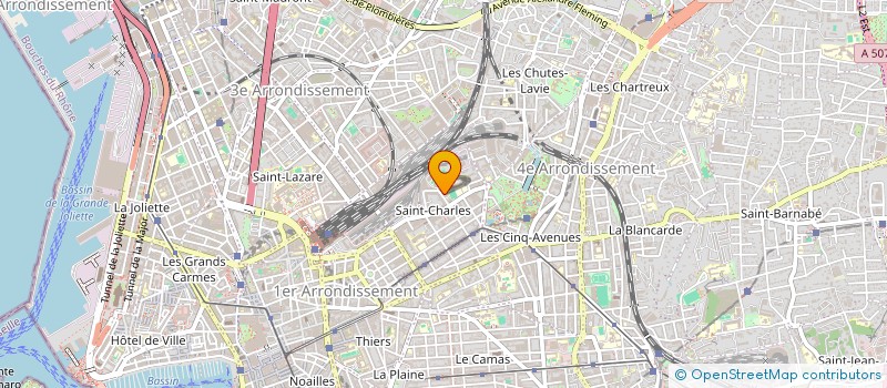 localisation de l'entreprise ATELIERS ARTISTIQUES POUR LA REINSERTION SOCIALE ET L EPANOUISSEMENT PERSONNEL à MARSEILLE