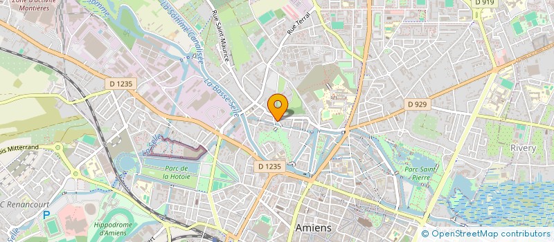 localisation de l'entreprise ATELIERS ARTSEME à AMIENS