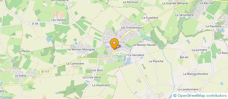 localisation de l'entreprise ATELIERS ATLANTIQUE FROID ELECTRICITE à SAINT-LUMINE-DE-CLISSON
