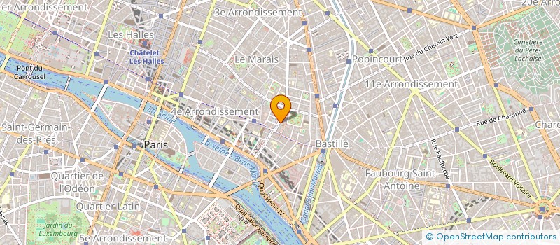 localisation de l'entreprise ATELIERS AUGUSTE à PARIS