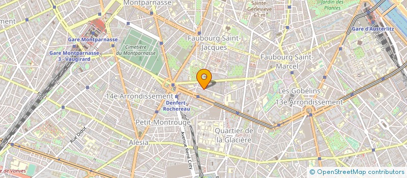 localisation de l'entreprise ATELIERS BABOUOT à PARIS