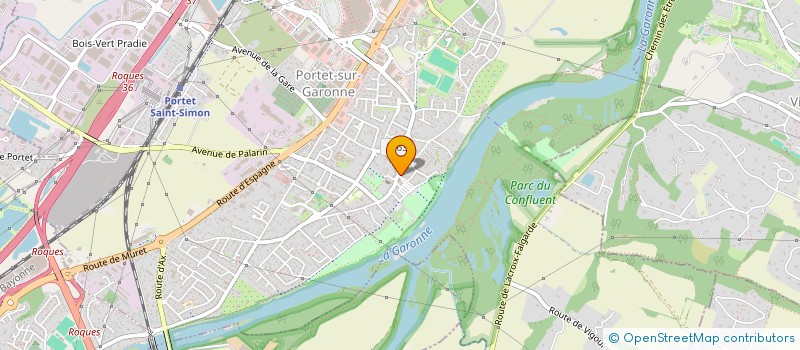 localisation de l'entreprise ATELIERS BAZART à PORTET-SUR-GARONNE
