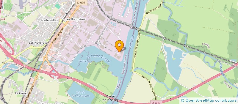localisation de l'entreprise ATELIERS BEAUJOLAIS MACONNAIS à MACON