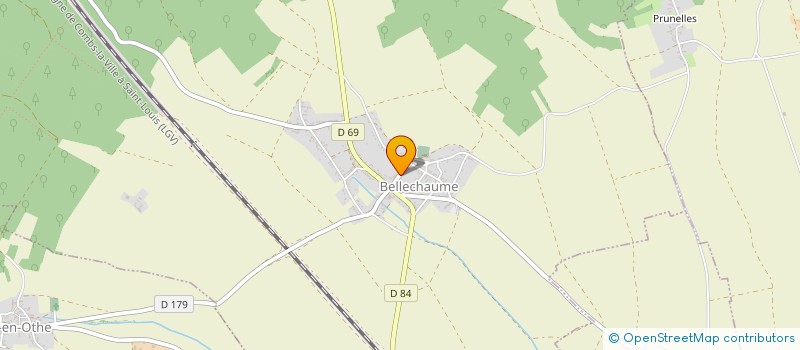 localisation de l'entreprise ATELIERS BELLECHAUME  BELLECHAUME