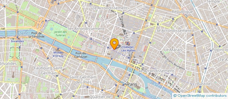 localisation de l'entreprise ATELIERS BLUE SERVICES  PARIS