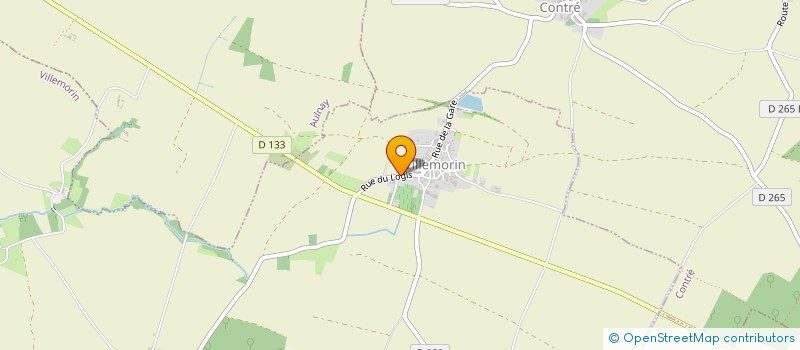 localisation de l'entreprise ATELIERS BONNAUD MECANIQUE DE PRECISION  VILLEMORIN