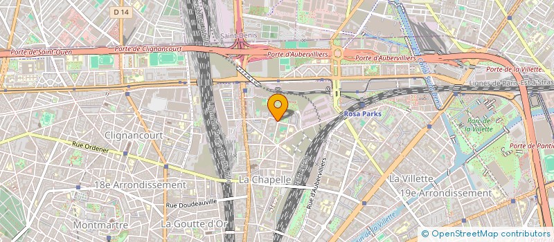 localisation de l'entreprise ATELIERS CLAIR-OBSCUR  PARIS