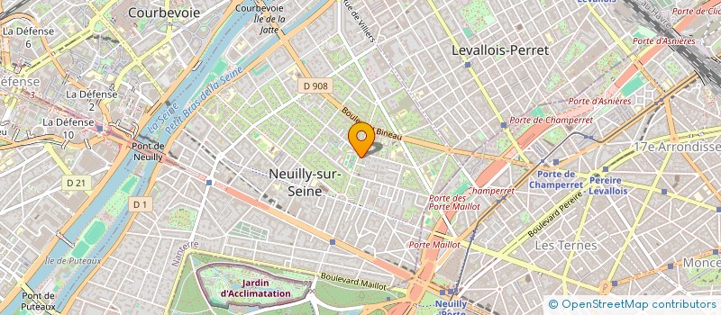 localisation de l'entreprise ATELIERS CONCEPT INNOV INDUST à NEUILLY-SUR-SEINE