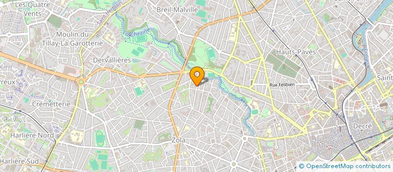 localisation de l'entreprise ATELIERS CONST ELECT MECANMAINGUY à NANTES