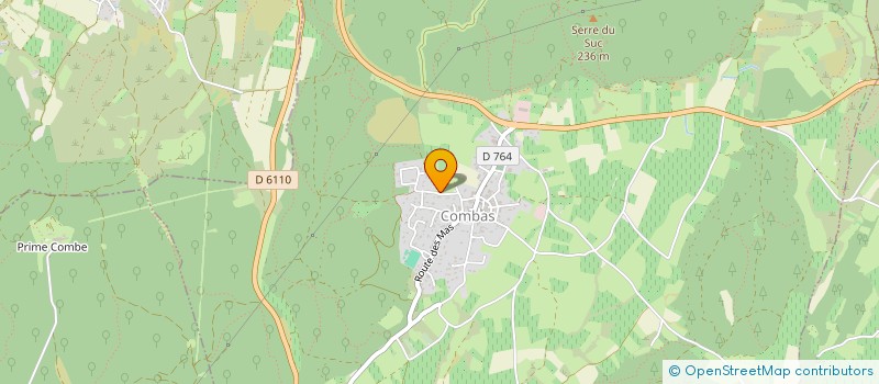 localisation de l'entreprise ATELIERS CREATION AUDIO VISUEL SOMMIERES à SOMMIERES