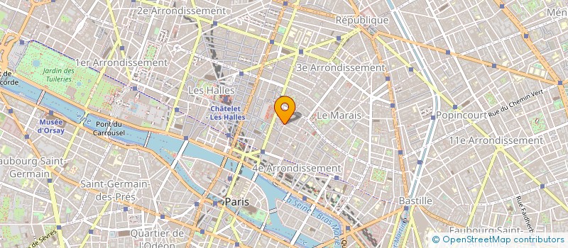 localisation de l'entreprise ATELIERS D'ART ET D'ECHANGES à PARIS