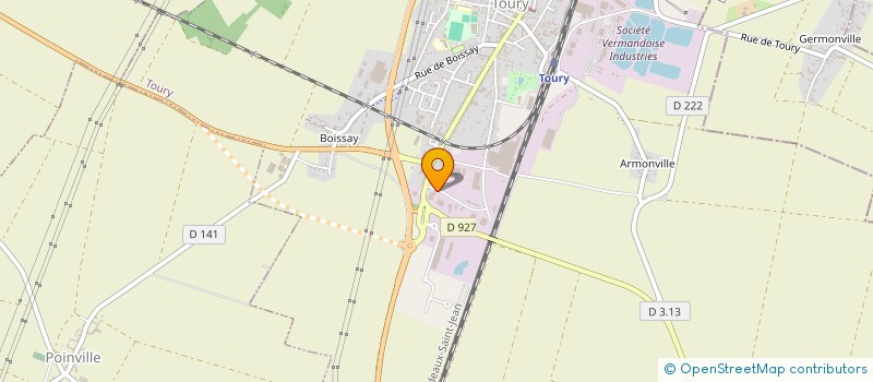 localisation de l'entreprise ATELIERS DE BEAUCE à TOURY