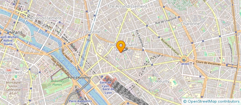 localisation de l'entreprise ATELIERS DE CREATIONS NUMERIQUES CYM  PARIS