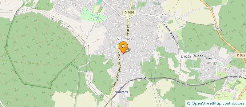 localisation de l'entreprise ATELIERS DE JADIS à VIARMES