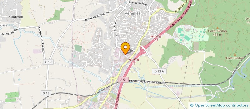 localisation de l'entreprise ATELIERS DE L'AVENIR à VENELLES