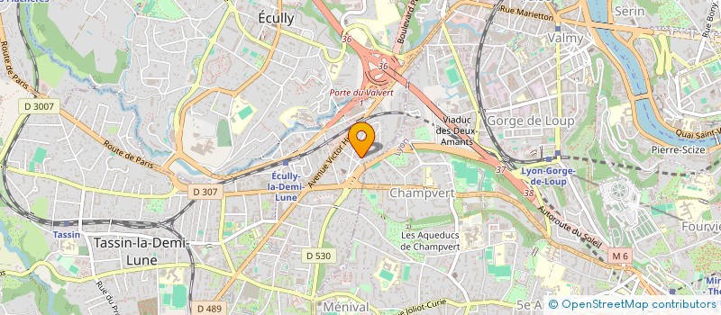 localisation de l'entreprise ATELIERS DE L'OUEST LYONNAIS à TASSIN-LA-DEMI-LUNE