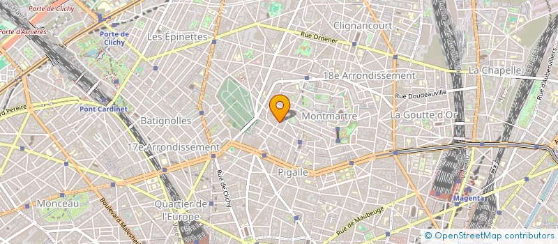 localisation de l'entreprise ATELIERS DE LA DECORATION  PARIS