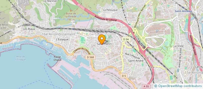localisation de l'entreprise ATELIERS DE LA MEDITERRANEE à MARSEILLE