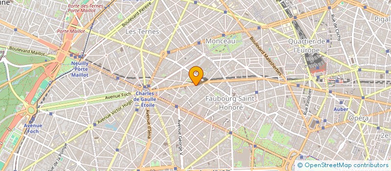 localisation de l'entreprise ATELIERS DE LA TOUR à PARIS