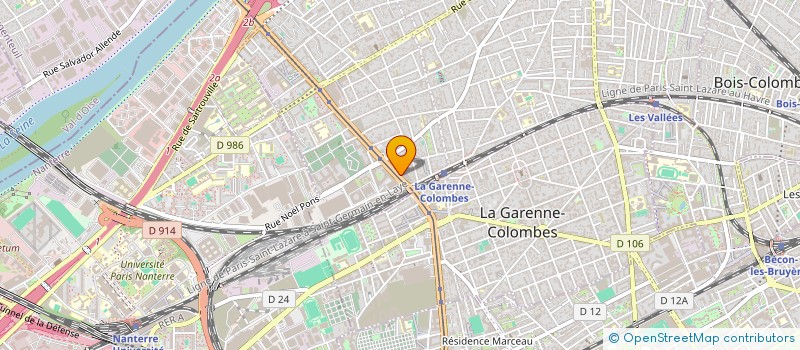 localisation de l'entreprise ATELIERS DE PLASTURGIE à COLOMBES
