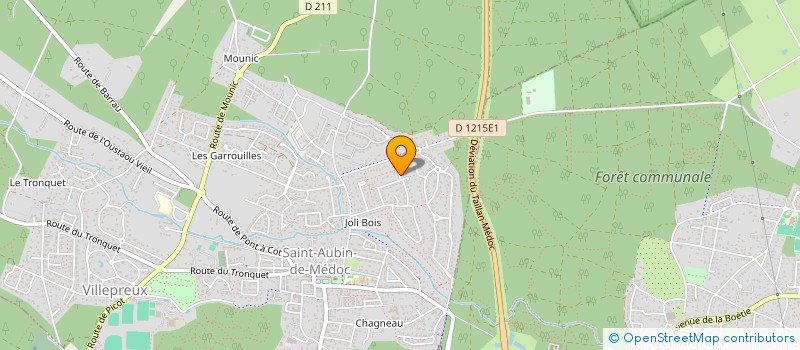 localisation de l'entreprise ATELIERS DE RECHERCHE CREATIVE ET GESTION MENTALE  SAINT-AUBIN-DE-MEDOC