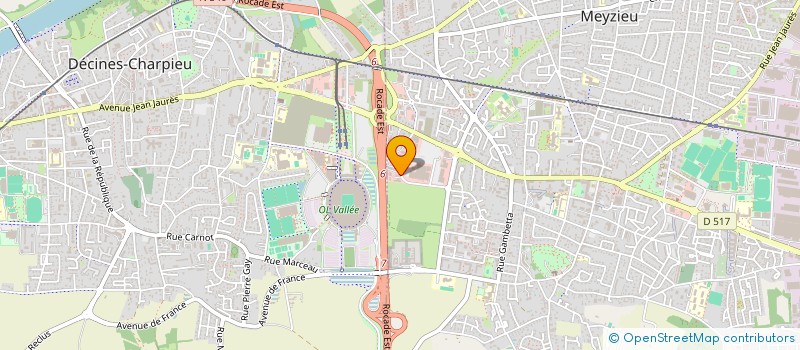 localisation de l'entreprise ATELIERS DE RENCONTRES MUSICALES  MEYZIEU