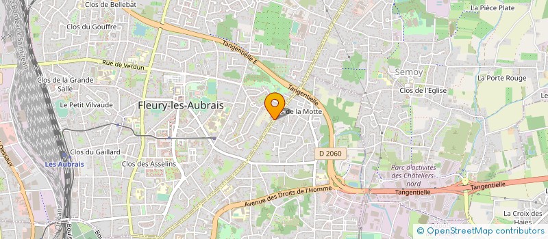 localisation de l'entreprise ATELIERS DE RENOVATION SELLERIE SERVICE à FLEURY-LES-AUBRAIS