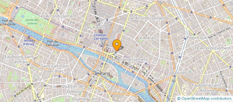 localisation de l'entreprise ATELIERS DE VILLE,ARCHITECTES  PARIS