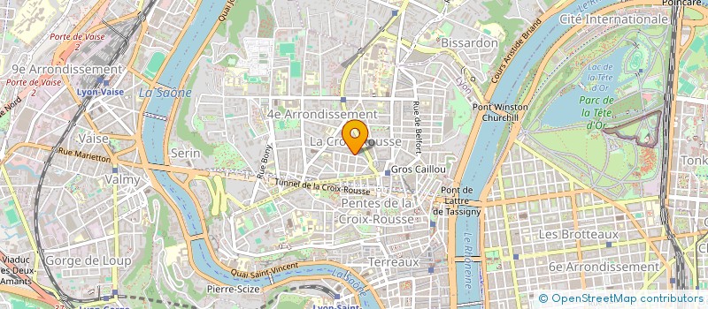 localisation de l'entreprise ATELIERS DES METIERS D'ART à LYON