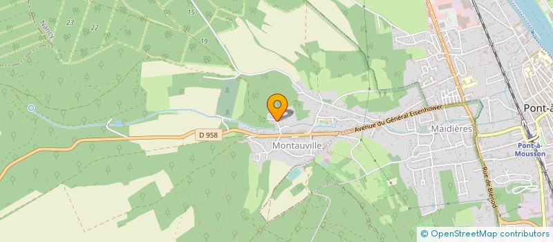 localisation de l'entreprise ATELIERS DU BATIMENT ET DE L INDUSTRIE à MONTAUVILLE