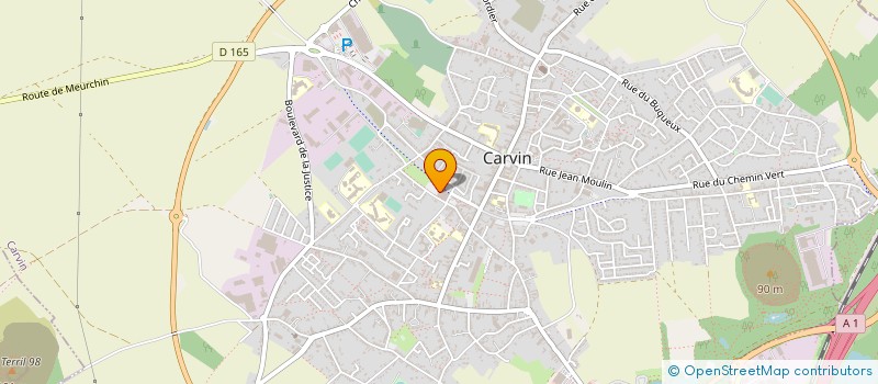 localisation de l'entreprise ATELIERS DU CHATEAU à CARVIN