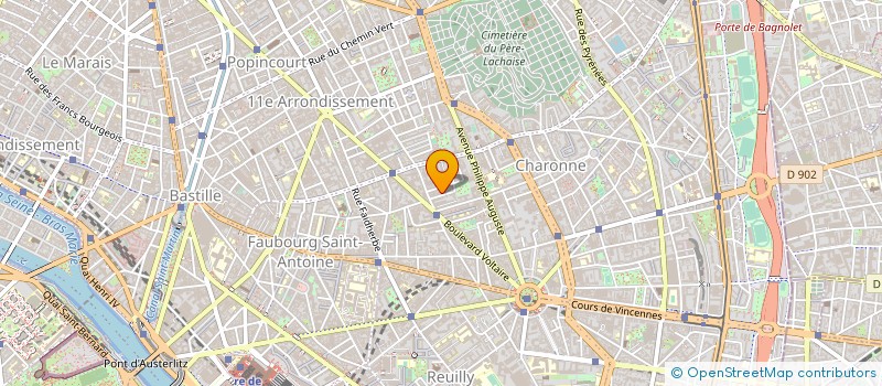 localisation de l'entreprise ATELIERS DU LOUP à PARIS