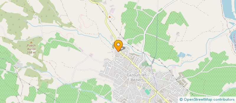 localisation de l'entreprise ATELIERS DU ROUDIGOU  MARAUSSAN