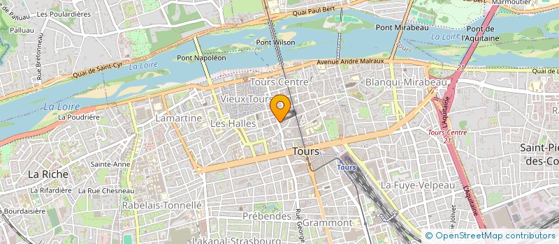 localisation de l'entreprise ATELIERS DU SAVOIR FAIRE (ASF) à TOURS