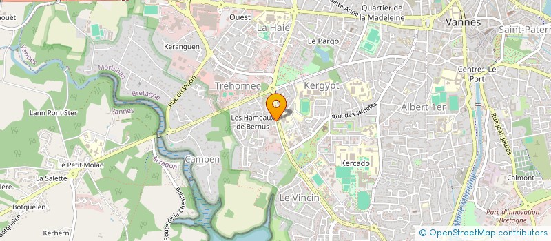localisation de l'entreprise ATELIERS DU TIMBRE ET DE LA GRAVURE à VANNES