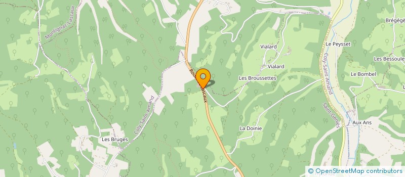 localisation de l'entreprise ATELIERS DU TOURNEFEUILLE à SAINT-GENIES