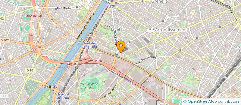 localisation de l'entreprise ATELIERS ELCO à PARIS