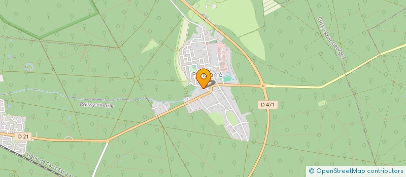 localisation de l'entreprise ATELIERS EREL  PONTCARRE