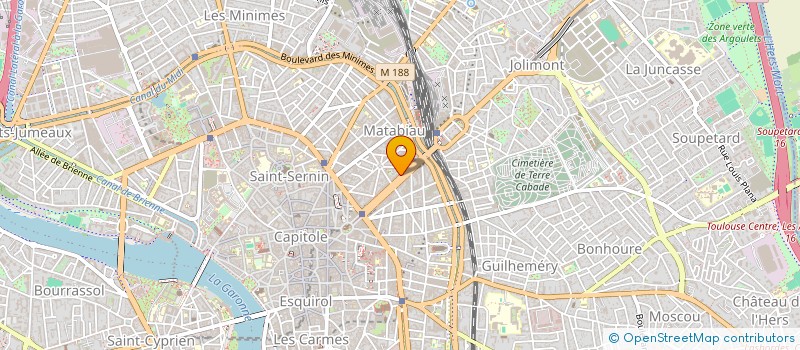 localisation de l'entreprise ATELIERS FABACEES à TOULOUSE