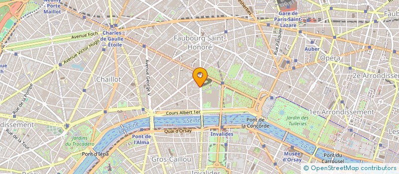 localisation de l'entreprise ATELIERS FERROVIAIRES DE LA BASSE SEINE à PARIS